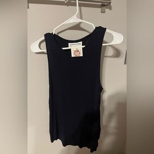 Navy blue tank